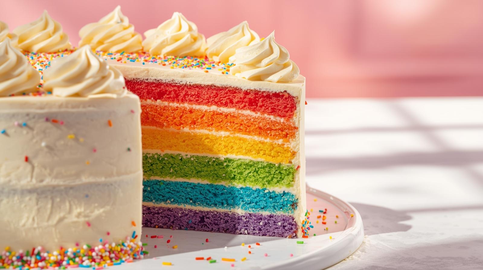 Rainbow Cake